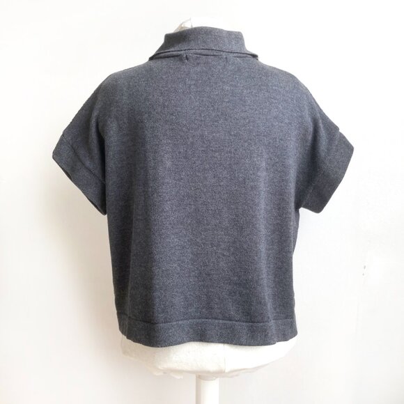 Skovhuus Denmark Cotton Mock-Neck Sweater - Picture 2 of 7